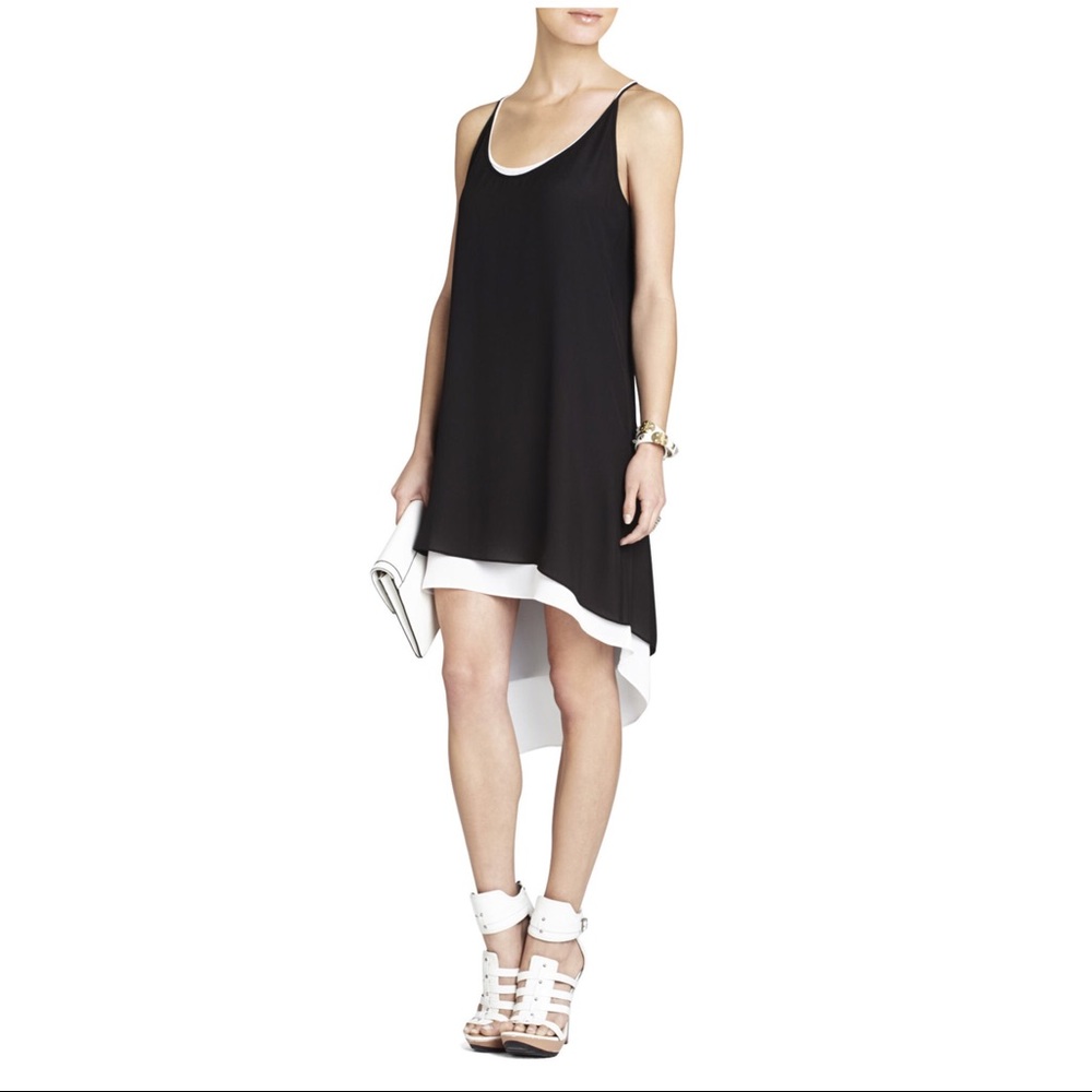 SALE BCBGMAXAZRIA Assymentrical Gigi Tank Dress